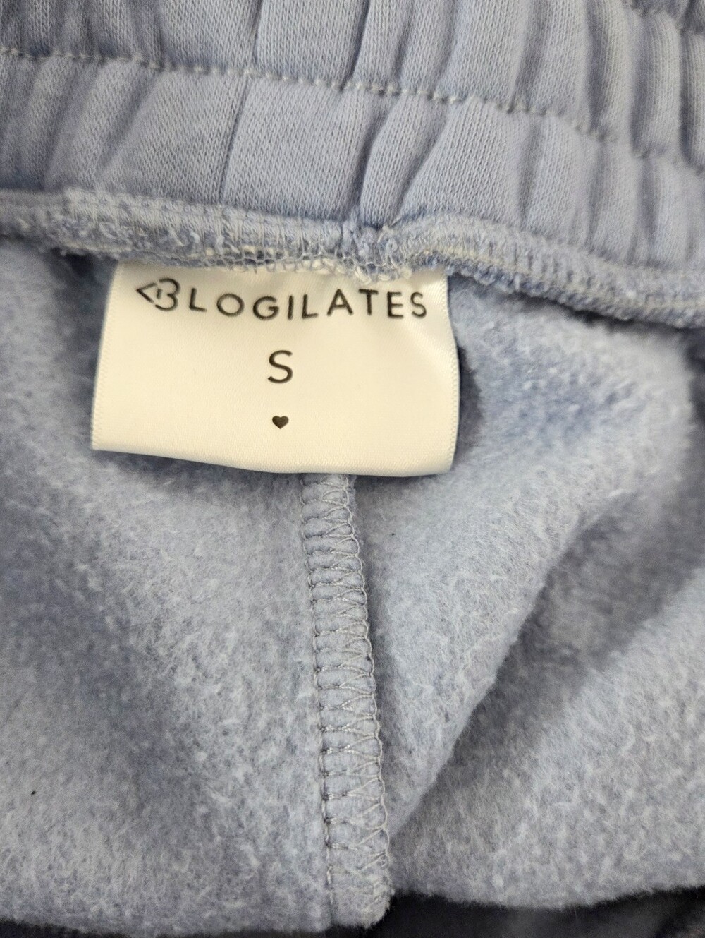 Blogilates Women's Travel Trouser High-Rise Wide Leg Sweatpants blue size small - Picture 5 of 6